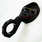 5" Bolt on CNC Mirrors for 2 inch Tubing | 5 inch CNC Billet Aluminum mirrors for 2" round tubing