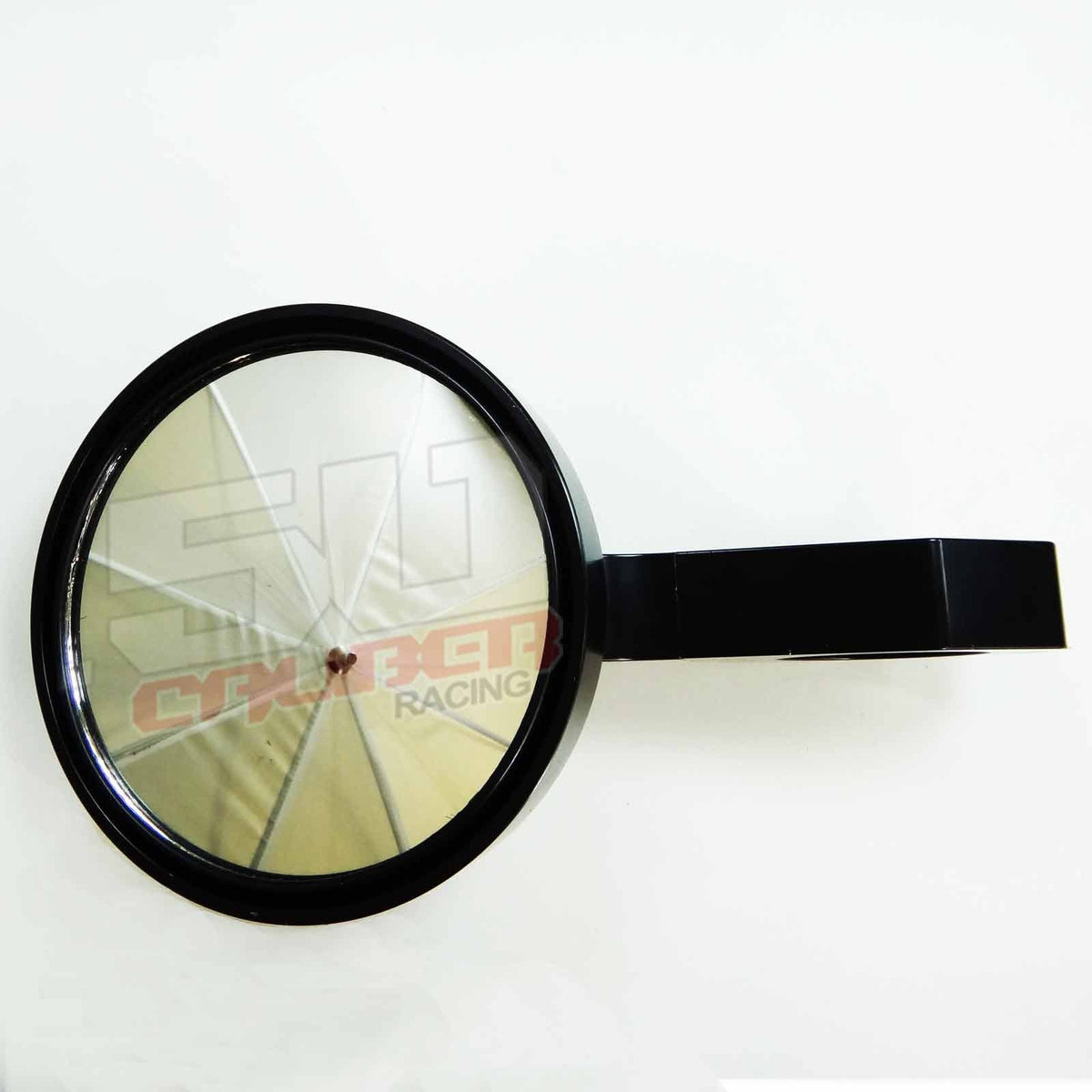5" Bolt on CNC Mirrors for 2 inch Tubing | 5 inch CNC Billet Aluminum mirrors for 2" round tubing