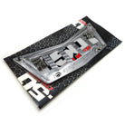 5 Hole Dash Switch Panel RZR 570 800 XP900 | 50 Caliber Racing Billet Aluminum 5 Switch Hole Dash Panel - Adds 3 Rocker Switch Mounting Locations - Raw Silver