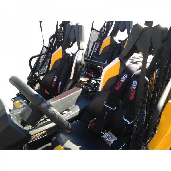 Harness Bar Kit for Can-Am Maverick MAX 4-Seater | Clamp-on Roll Cage Harness Bar for 2014 Can-Am Maverick MAX
