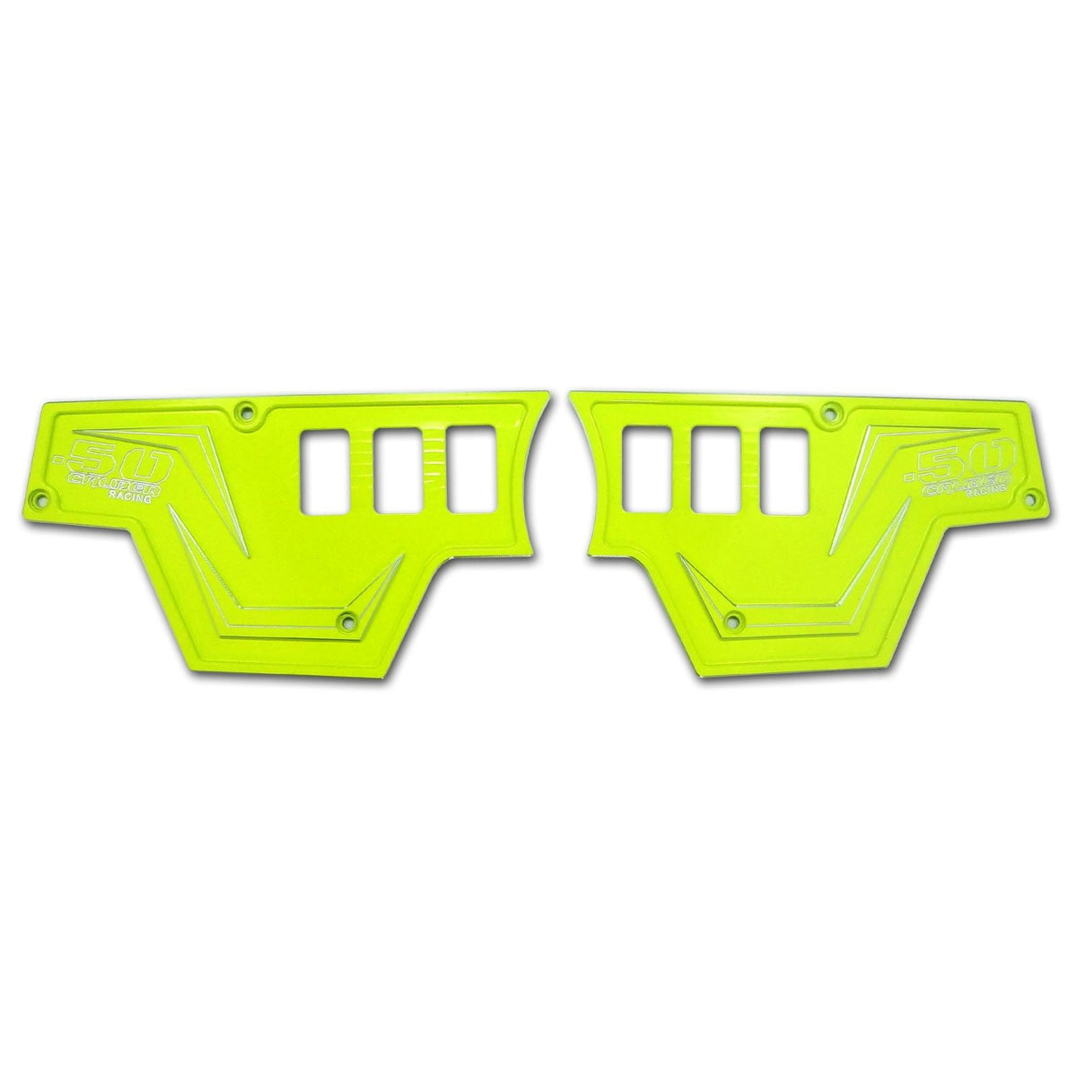 Lime Squeeze | Lime Squeeze 6061 CNC Billet 6 Switch Dash Panel for RZR XP1000 - 2 Piece Kit