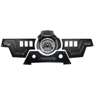 Black | Stealth Black 6061 CNC Billet 6 Switch Dash Panel for RZR XP1000 - 3 Piece Kit