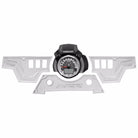White | White Lightning 6061 CNC Billet 6 Switch Dash Panel for RZR XP1000 - 3 Piece Kit