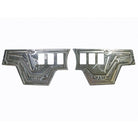 Raw Silver | Raw Silver 6061 CNC Billet 6 Switch Dash Panel for RZR XP1000 - 2 Piece