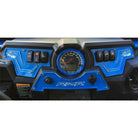 Voodoo Blue | Voodoo Blue 6061 CNC Billet 6 Switch Dash Panel for RZR XP1000 -  Installed