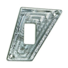 Raw Silver | Polaris RZR 170 2 Switch Dash Panel Kit Raw Silver