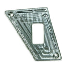 Raw Silver | Polaris RZR 170 2 Switch Dash Panel Kit Raw Silver