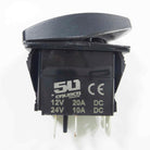 Zombie Lights - 12V On/Off Rocker Switch Marine Grade | On/Off Rocker Switch Laser Etched Design Waterproof with LED Illumination - Wiring Diagram