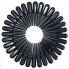 Black | 9/16 Inch Extended Spike Lug Nuts - Acorn Taper - 50 Caliber Racing - 32 Pack for 8 Lug Vehicles - Black