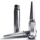 Chrome | 9/16 Inch Extended Spike Lug Nuts - Acorn Taper - 50 Caliber Racing - Chrome