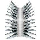 Chrome | 1/2 Inch Extended Spike Lug Nuts - Acorn Taper - 50 Caliber Racing - Pack of 24 For 6 Lug Vehicles - Chrome