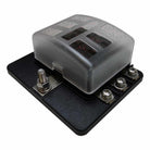 6 Way 12V Circuit Fuse Block - LED Indicators - Ring Terminals | 6 Way 12V Circuit Fuse Block - LED Indicators - Ring Terminals