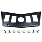 4 Hole Dash Switch Panel RZR 570 800 XP900 | CNC Billet Aluminum 4 Hole Dash Panel for RZR 570 800 & XP900 - Stealth Black	