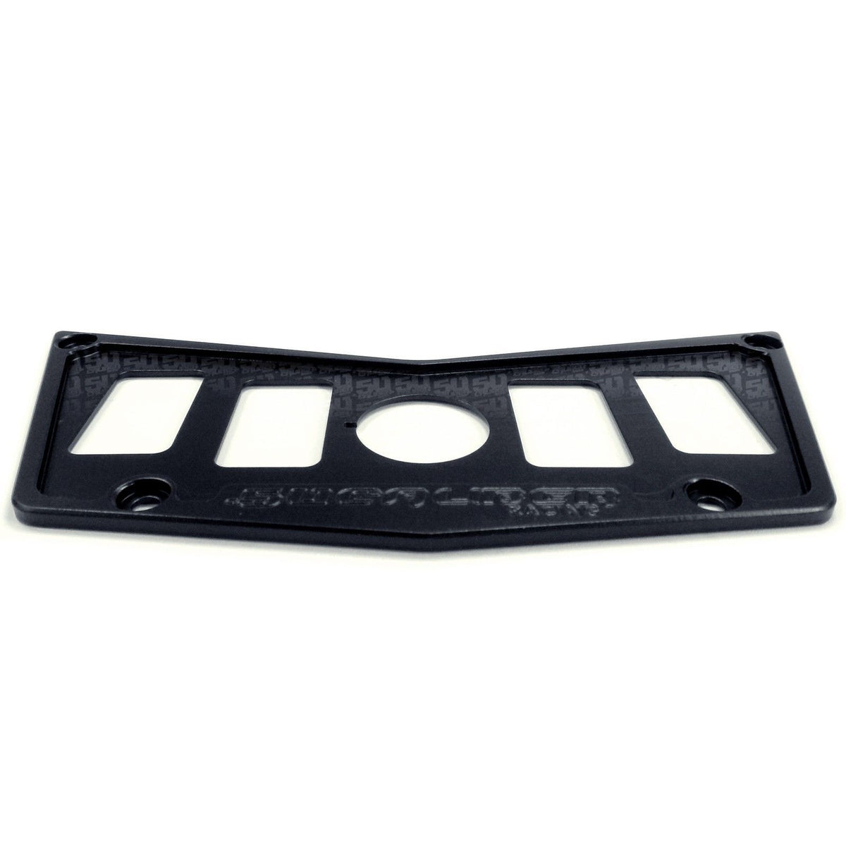 4 Hole Dash Switch Panel RZR 570 800 XP900 | CNC Billet Aluminum 4 Hole Dash Panel for RZR 570 800 & XP900 - Stealth Black	