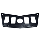 4 Hole Dash Switch Panel RZR 570 800 XP900 | CNC Billet Aluminum 4 Hole Dash Panel for RZR 570 800 & XP900 - Stealth Black	
