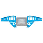 RZR Dash Switch Panel 1st Gen GPS 6 Piece | 6 Pc CNC Billet Aluminum Dash panel - Polaris 1st Gen 4.3" GPS equipped RZR XP 1000, S 900 Turbo Voodoo Blue