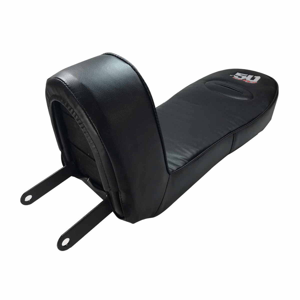 50 Caliber Racing Bump Seat Kit with 2" Safety Harness for Polaris RZR 570 800&  XP900