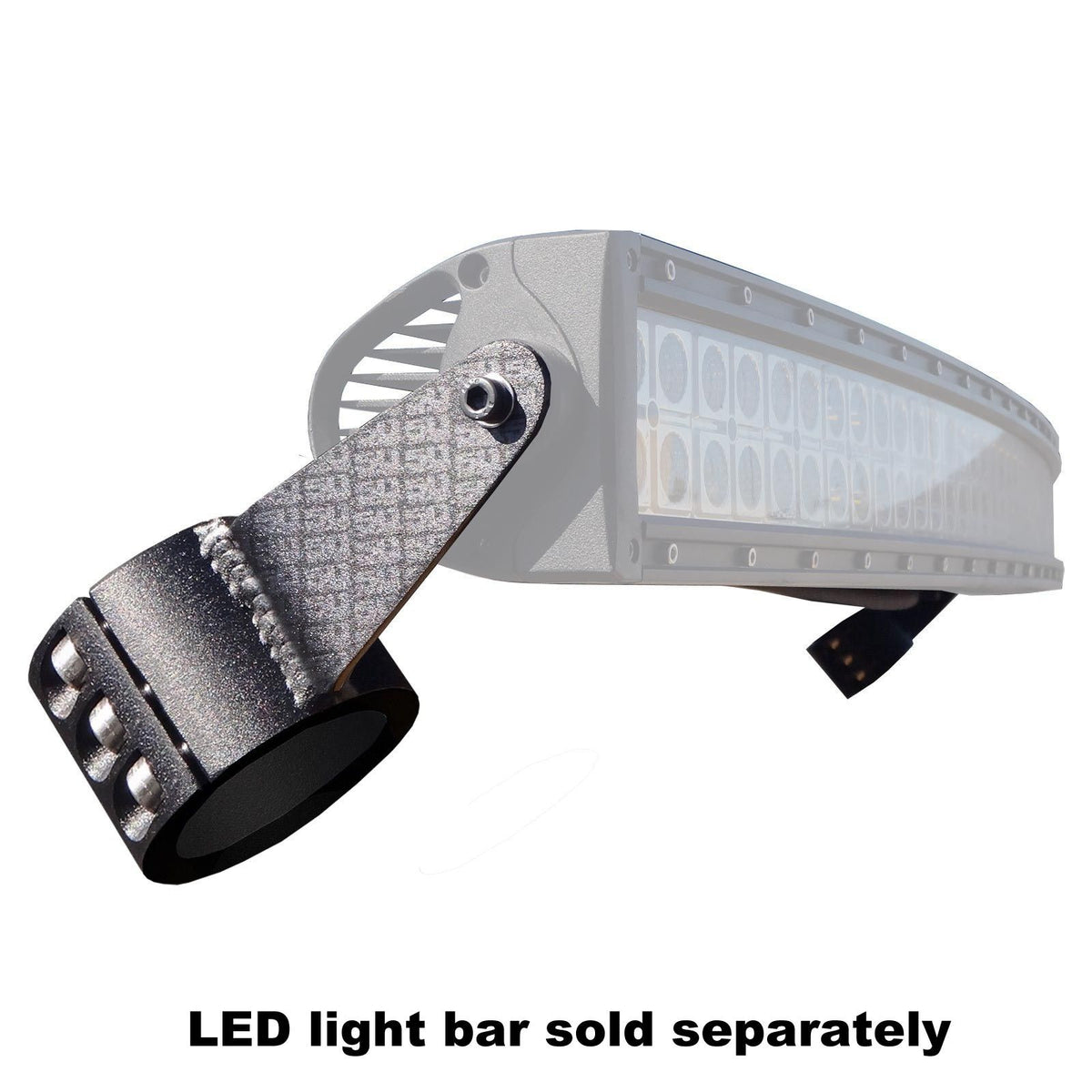 LED Light Bar Brackets for Pro Armor Aftermarket XP1000 Cage | 40" Curved Light Bar Mounting Brackets - Fit Pro Armor Roll Cage Equipped RZR XP1000 and S 900
