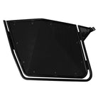 Black | 50 Caliber Racing RZR Doors with Slam Latches - Aluminum Panels on Black Frame