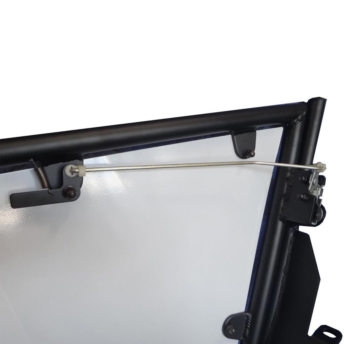 Polaris RZR Full Doors - 570 800 XP900 | 50 Caliber Racing RZR Doors with Slam Latches - Aluminum Panels on Black Frame