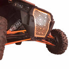 Orange | Custom Billet Grille RZR XP Turbo 2017-2018 Orange Madness