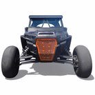 Orange | Custom Billet Grille RZR XP Turbo 2017-2018 Orange Madness