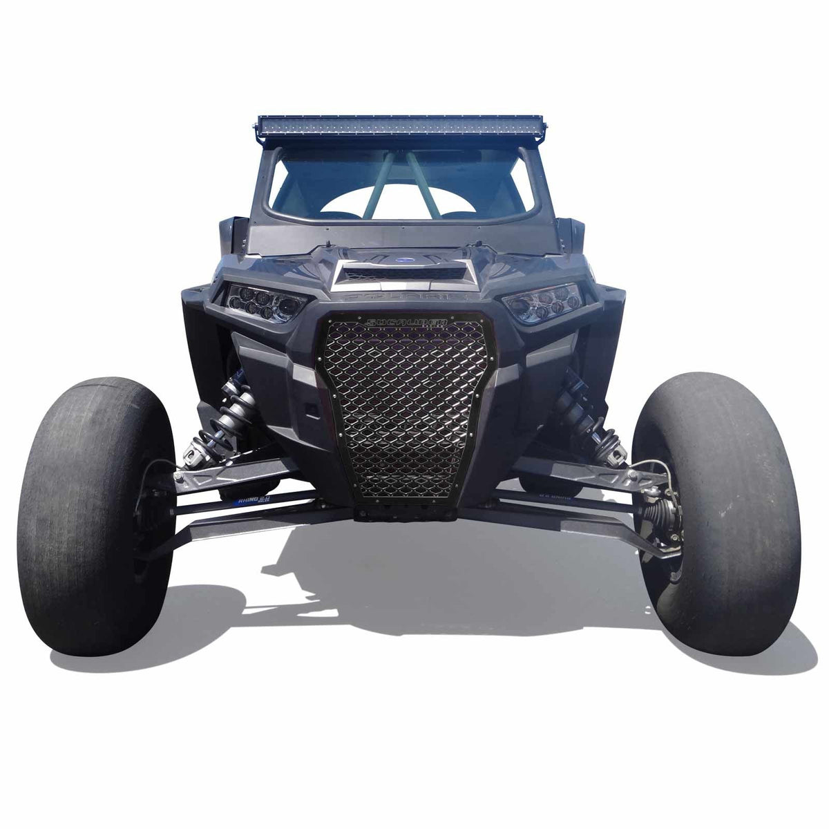 Custom Billet Grille RZR XP Turbo 2017-2018 | Custom Billet Grille RZR XP Turbo 2017-2018 Stealth Black
