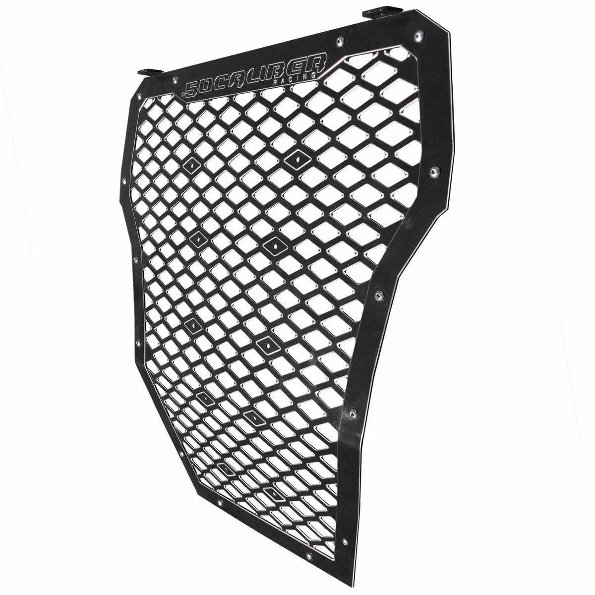 Black | Custom Billet Grille RZR XP Turbo 2017-2018 Stealth Black