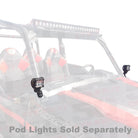 Polaris General A-Pillar Pod Light Mounting Brackets | Polaris General Pod Light Mounting Brackets