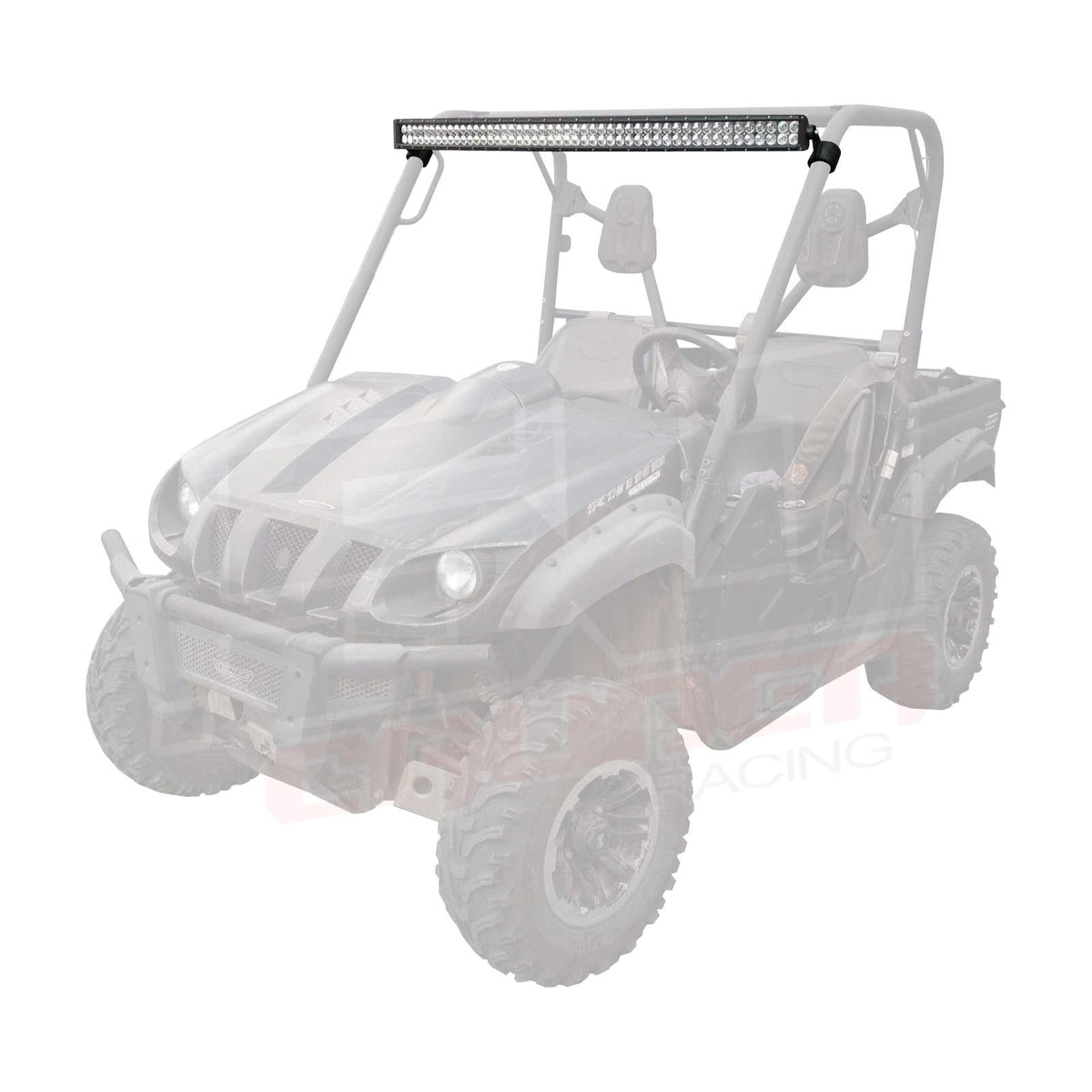Yamaha Rhino A-Pillar Light Bar Brackets for 50" Curved | 50 Caliber Racing A Pillar Mounting Brackets for 50" Curved LED Light Bar - Fits Yamaha Rhino 2004-2013