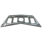 4 Hole Dash Switch Panel RZR 570 800 XP900 | CNC Billet Aluminum 4 Hole Dash Panel for RZR 570 800 & XP900 - Raw Silver