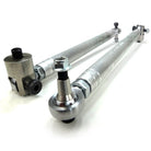 Raw Silver | 50 Caliber Racing Heavy Duty Billet Tie Rod Kit for RZR XP1000 & XP Turbo