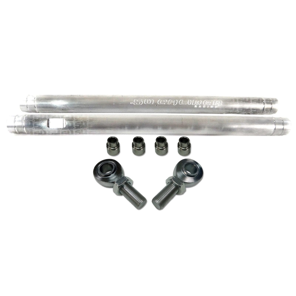 Raw Silver | Can-Am X3 Heavy Duty Tie Rod Set - Raw Silver (no finish)