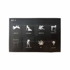 Slim Mount 6 Switch Touch Panel | Custom Labels: Blow Me, Accessories, Eject a Ho, This switch turns something on, Show me your tits, Whip light, 420, Dome Light