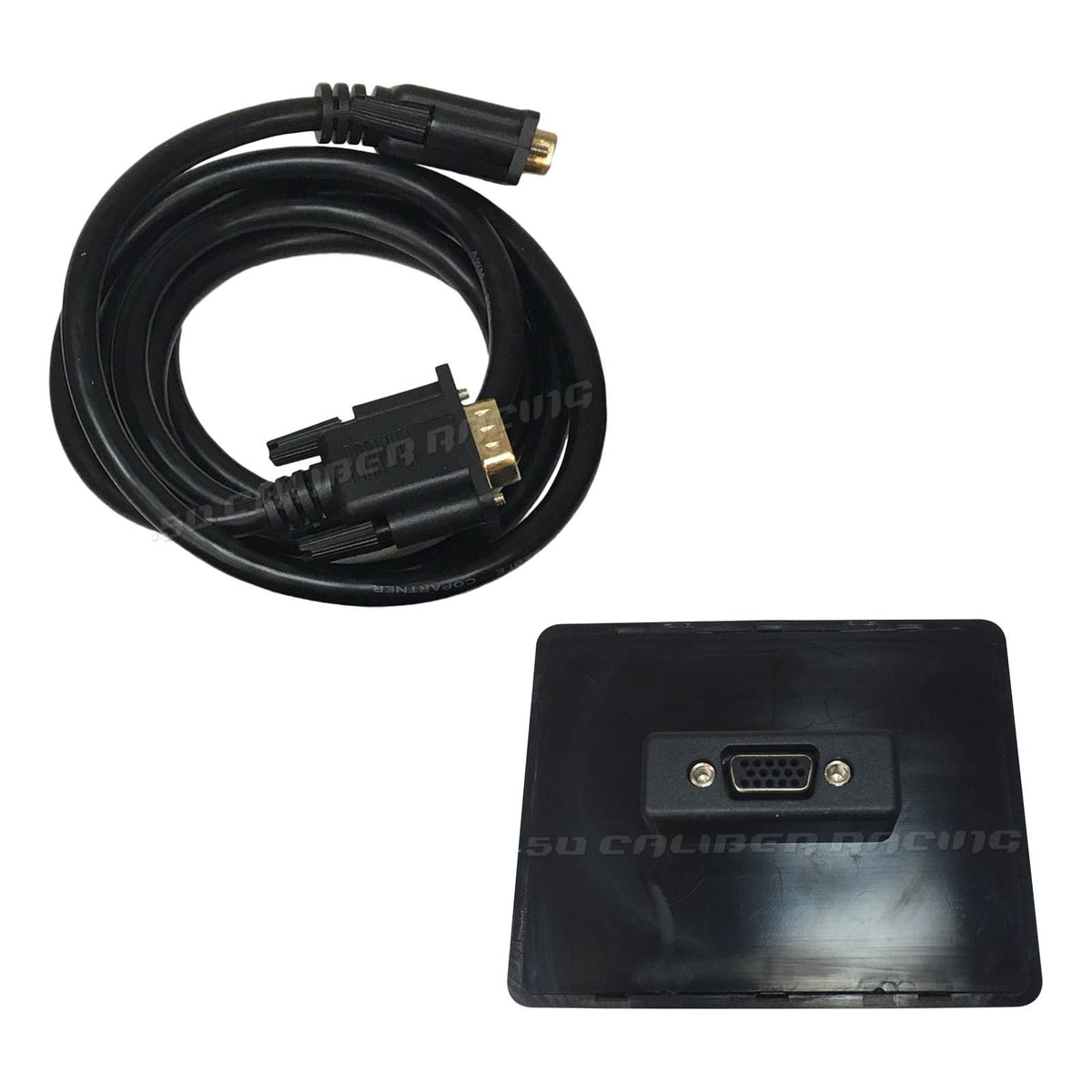 Slim Mount 6 Switch Touch Panel | Slim Capacitive touch panel with rear facing reliable VGA cable connection