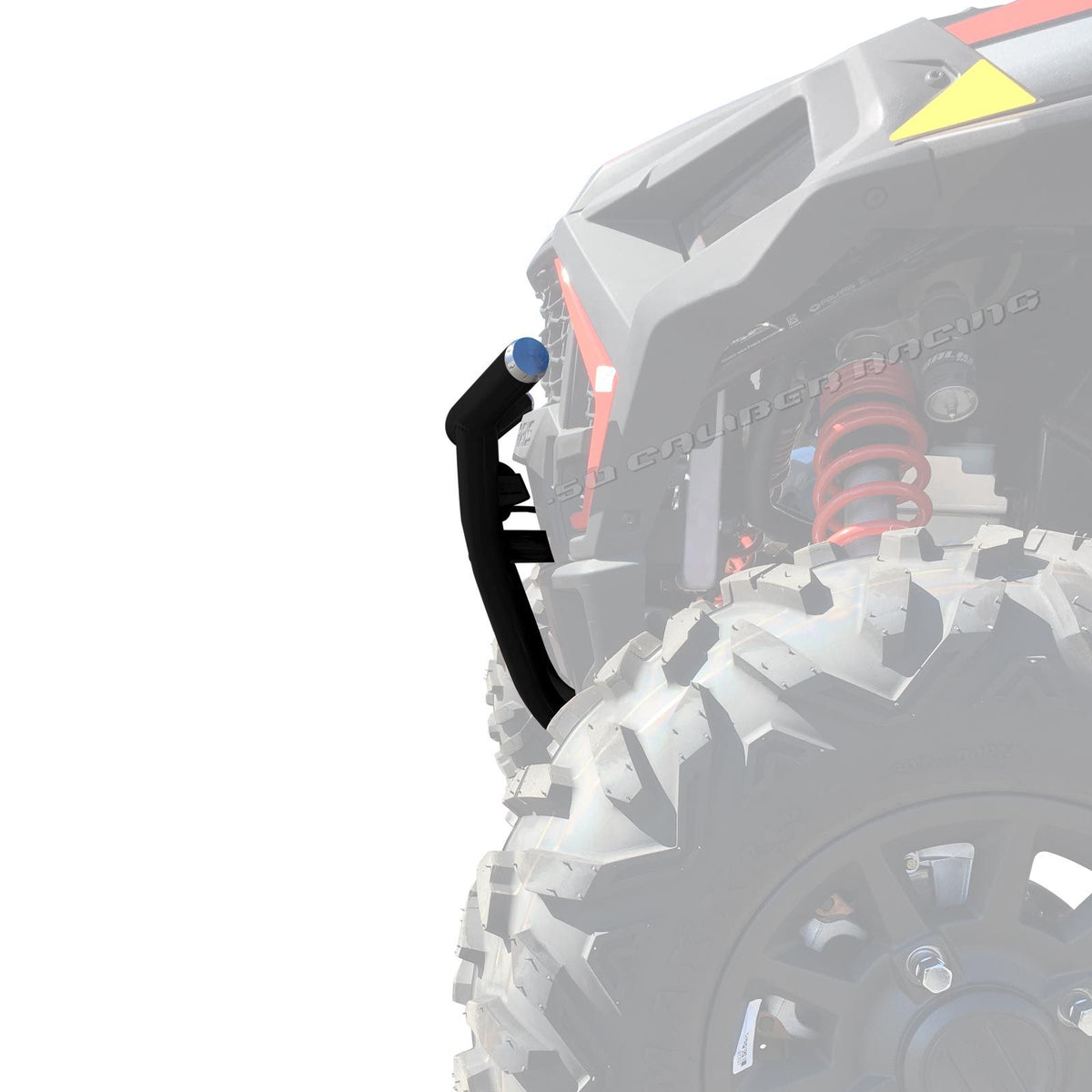 Black | 2019 RZR XP1000 Tubular Front Bumper Black Side View