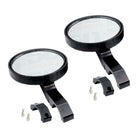 5" Bolt on CNC Mirrors for 1.75 inch tubing | 50 Caliber Racing 5" CNC Billet Aluminum mirrors for 1.75" round tubing