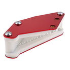 Red Anodized Billet Chain Guide for Honda 50s | 50 Caliber Racing Billet Aluminum Chain Guide for Honda 50cc Pit Bikes