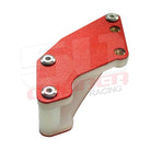 Red Anodized Billet Chain Guide for Honda 50s | 50 Caliber Racing Billet Aluminum Chain Guide for Honda 50cc Pit Bikes