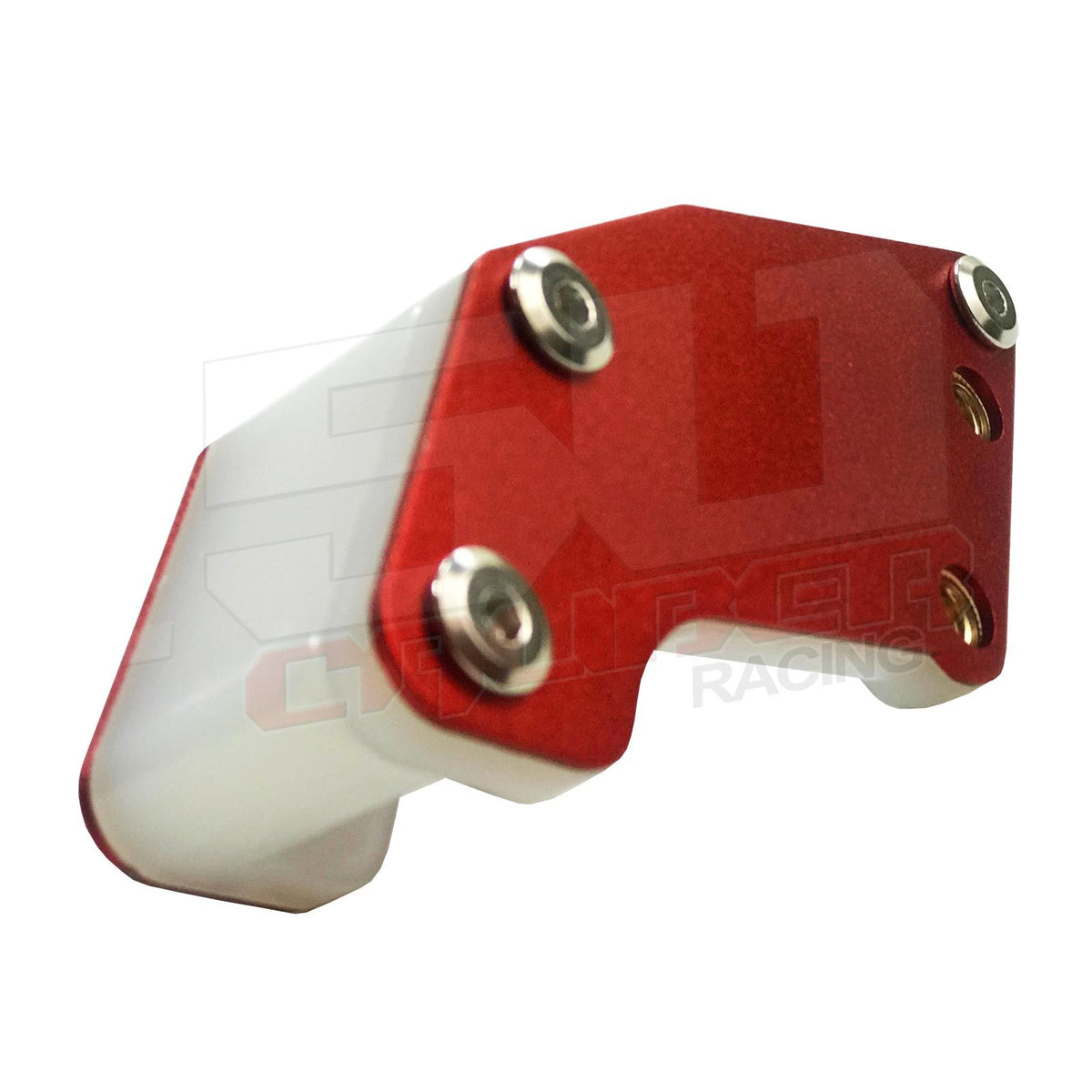Red Anodized Billet Chain Guide for Honda 50s | 50 Caliber Racing Billet Aluminum Chain Guide for Honda 50cc Pit Bikes