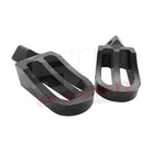 Oversized Foot Pegs Honda 50 Pit Bikes | 50 Caliber Racing Oversized Foot Pegs For Honda Pit Bikes Z50 CRF50 XR50 CRF70 XR70 Black Finish