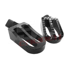 Oversized Foot Pegs Honda 50 Pit Bikes | 50 Caliber Racing Oversized Foot Pegs For Honda Pit Bikes Z50 CRF50 XR50 CRF70 XR70 Black Finish