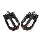Oversized Foot Pegs Honda 50 Pit Bikes | 50 Caliber Racing Oversized Foot Pegs For Honda Pit Bikes Z50 CRF50 XR50 CRF70 XR70 Black Finish