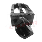 Oversized Foot Pegs Honda 50 Pit Bikes | 50 Caliber Racing Oversized Foot Pegs For Honda Pit Bikes Z50 CRF50 XR50 CRF70 XR70 Black Finish