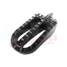 Oversized Foot Pegs Honda 50 Pit Bikes | 50 Caliber Racing Oversized Foot Pegs For Honda Pit Bikes Z50 CRF50 XR50 CRF70 XR70 Black Finish