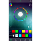 LED Lighted Whip with Bluetooth App Control (1pc) - Universal Fit | Smartphone app uses bluetooth to control color, brightness, speed and effects