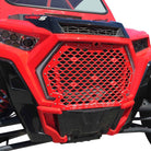 Red | Custom Billet Grille RZR XP1000 / XP Turbo / S 2019 - Engraved 50 Caliber Racing Logo