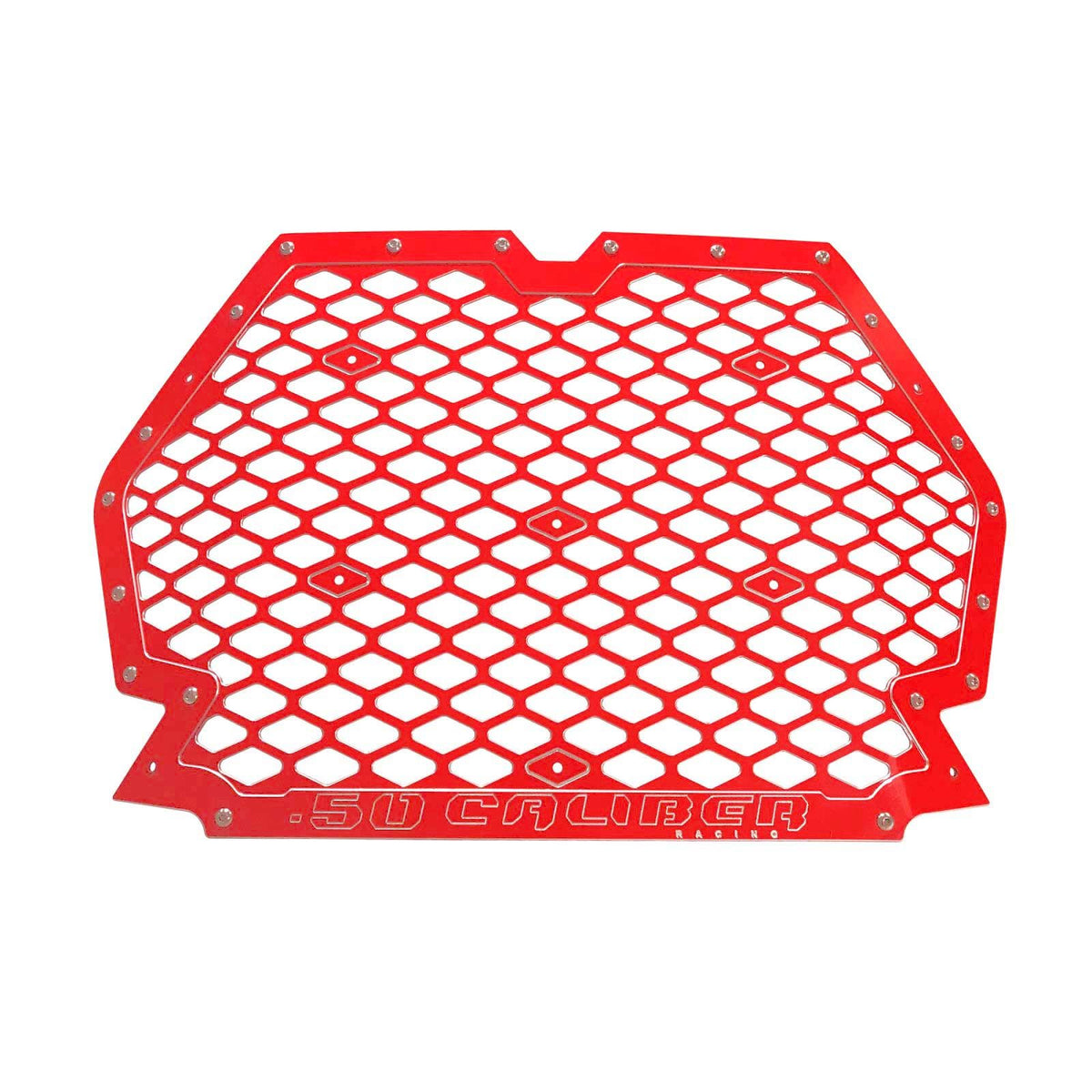 Red | Custom Billet Grille RZR XP1000 / XP Turbo / S 2019 - Red Powdercoat