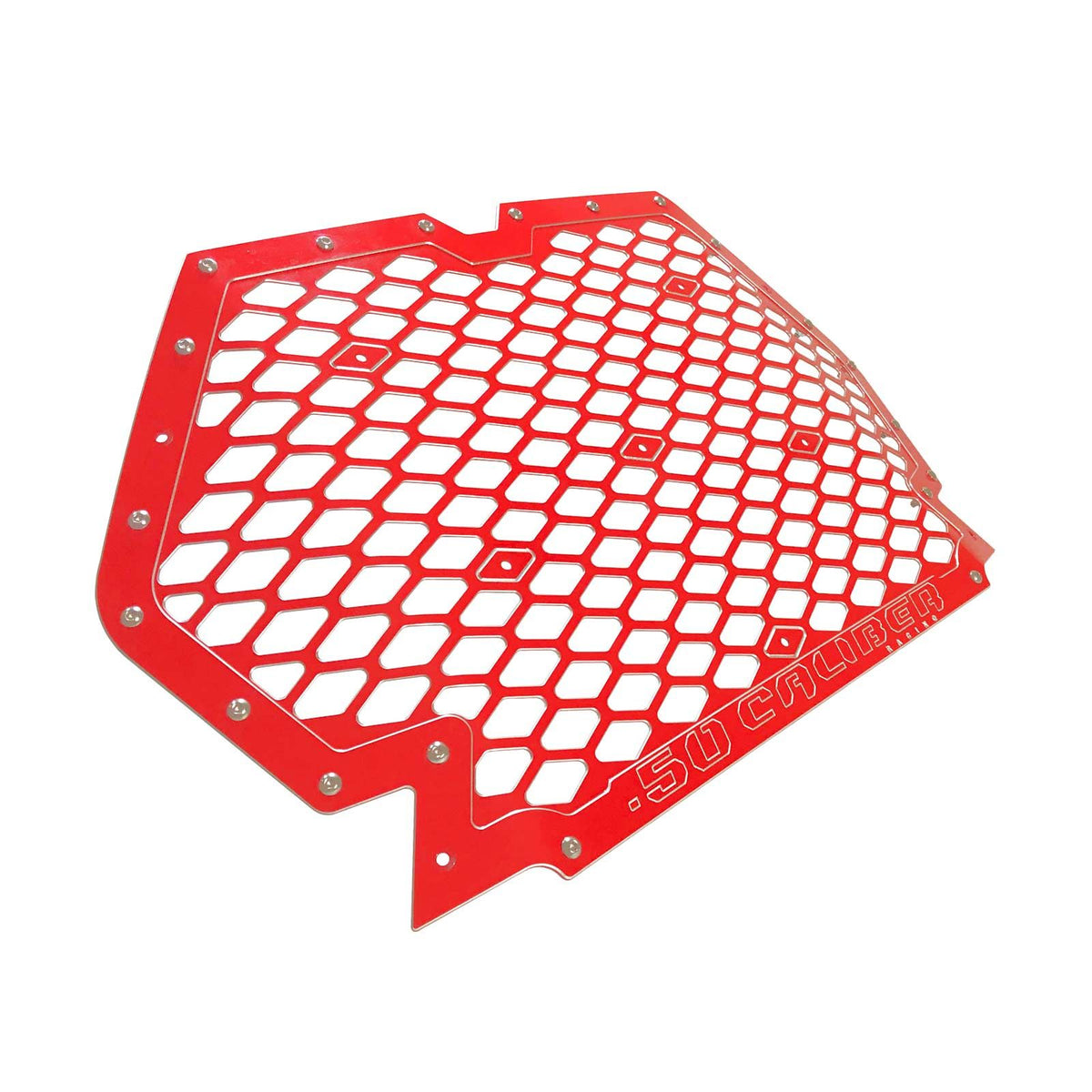 Red | Custom Billet Grille RZR XP1000 / XP Turbo / S 2019 - Red Powdercoat