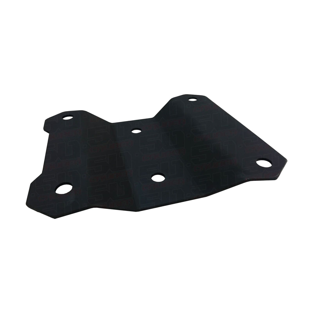 Can-Am X3 Heavy Duty Rear Plate | Can-Am X3 Heavy Duty Rear Plate - Black Powdercoat finish